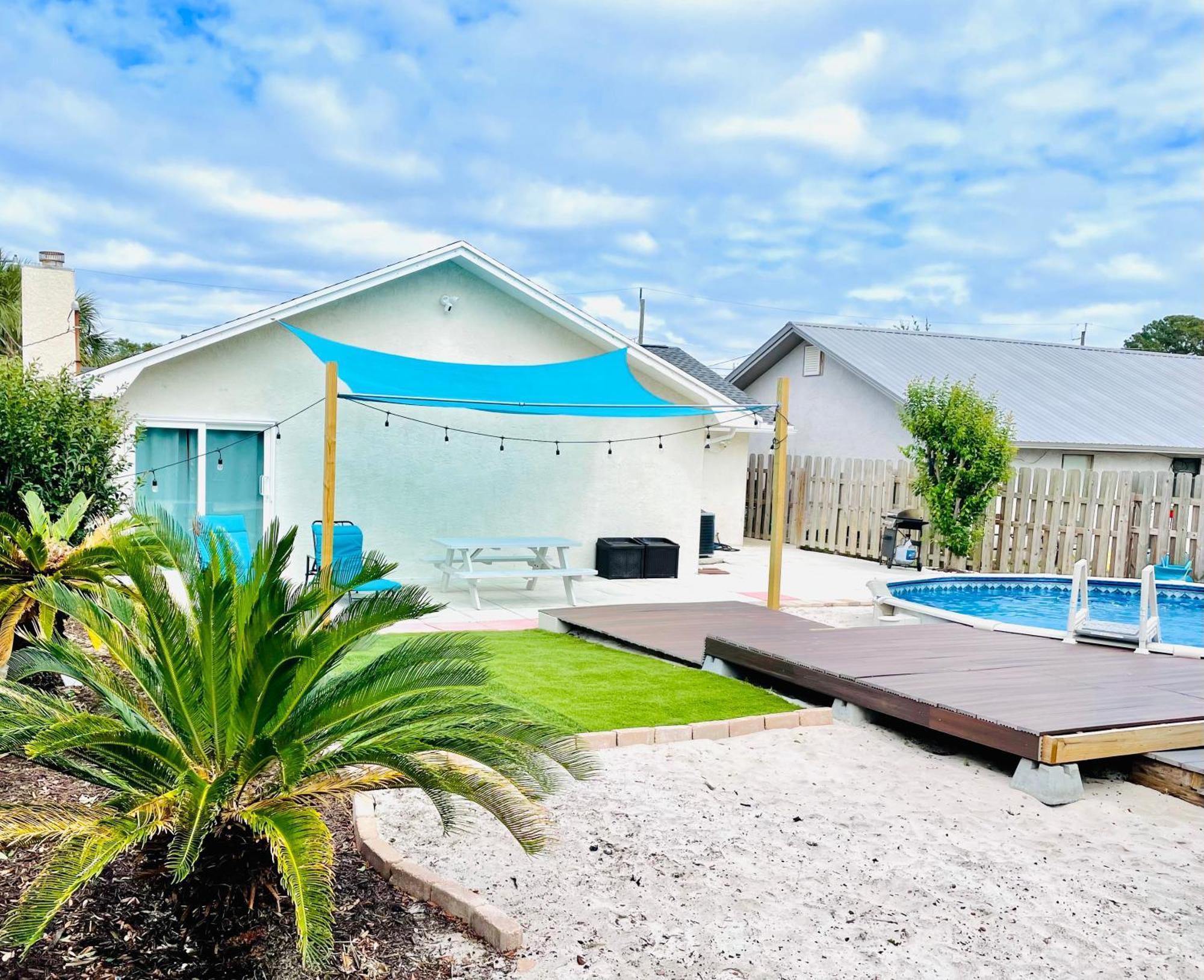 Sea Salt Vacation Home, Private Pool - Walk To Beach Panama City Beach Exterior foto